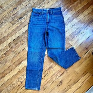 Madewell Classic Straight Jeans in Coldbrook Wash